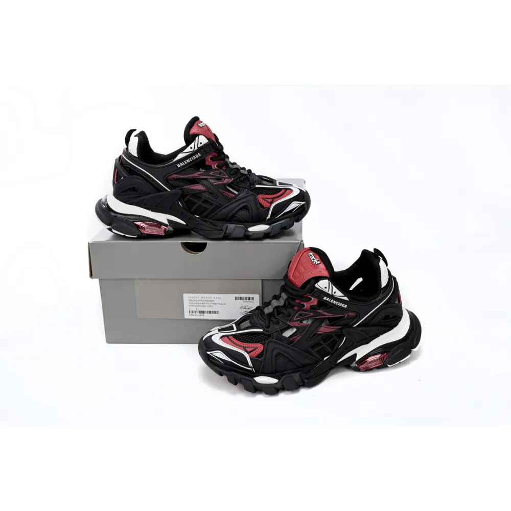 PKGoden Balenciaga 4th Track 2 Sneaker Military Black White Red 568614 W2GN3 6000