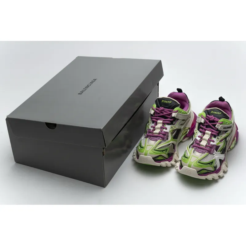 PKGoden Balenciaga 4th Track 2 Sneaker White Green Pink 568615 W2GN3 9199