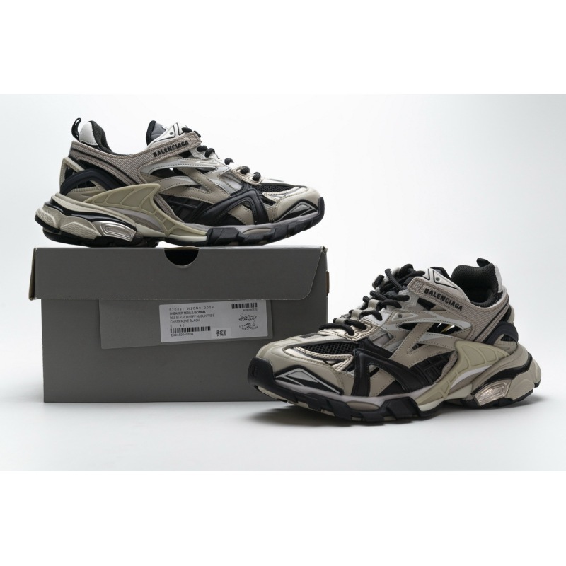 PKGoden Balenciaga 4th Track 2 Sneaker Champagne Black 570391 W2GN9 2009