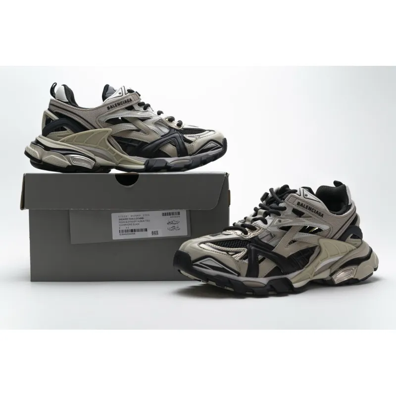 PKGoden Balenciaga 4th Track 2 Sneaker Champagne Black 570391 W2GN9 2009