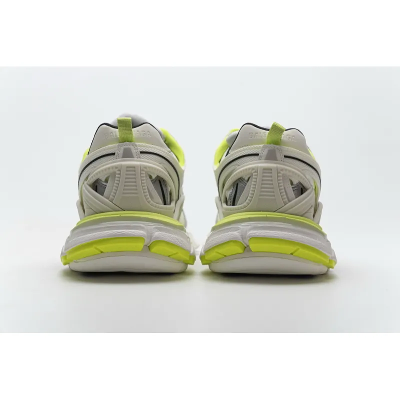 PKGoden Balenciaga 4th Track 2 Sneaker White Fluo Yellow 568515 W2ON3 9073
