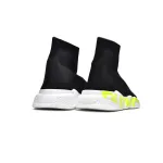 PKGoden Balenciaga socks Sneaker Speed Black green letters