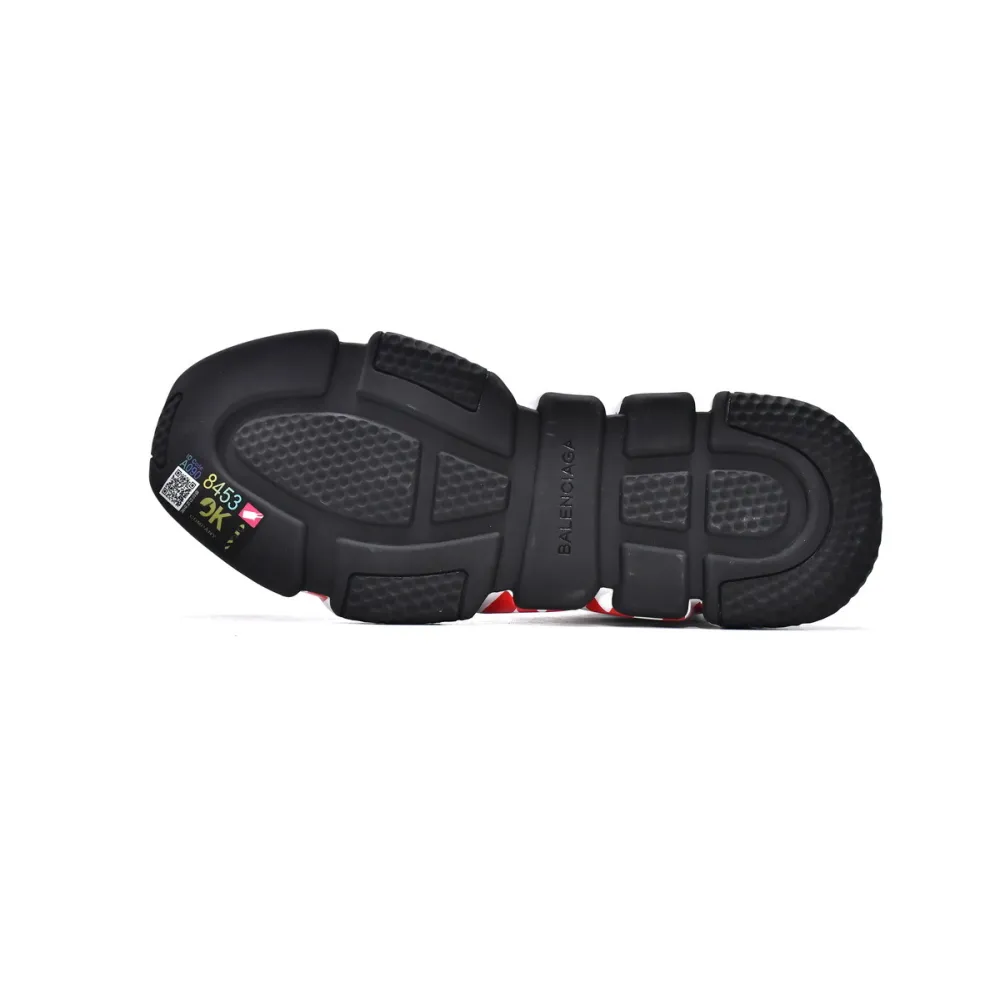 PKGoden Balenciaga socks Sneaker Speed Black red letters