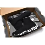 PKGoden Balenciaga socks Sneaker Speed Black white letters