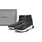 PKGoden Balenciaga socks Sneaker Speed Trainer Silver