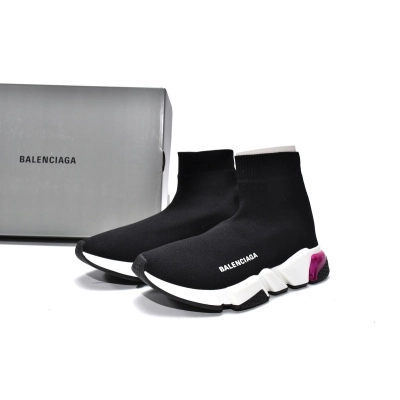 PKGoden Balenciaga socks Sneaker Speed Trainer Black Purple 02