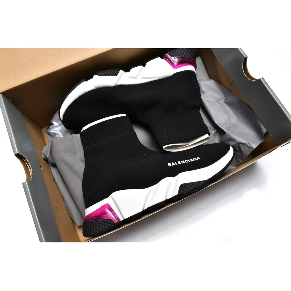 PKGoden Balenciaga socks Sneaker Speed Trainer Black Purple