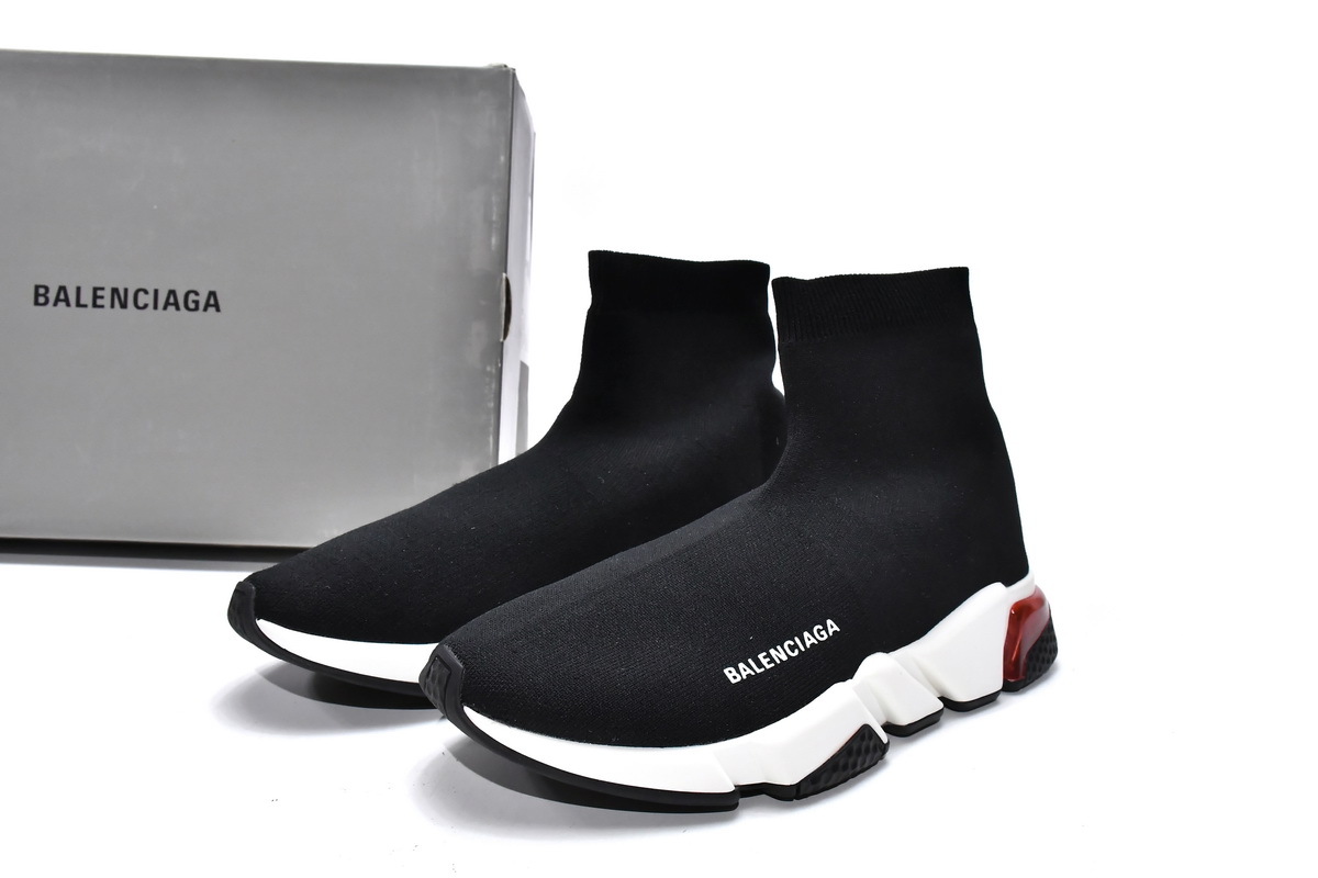 PKGoden Balenciaga socks Sneaker Speed Trainer Black Orange