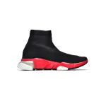 PKGoden Balenciaga socks Sneaker Speed Trainer Black Red