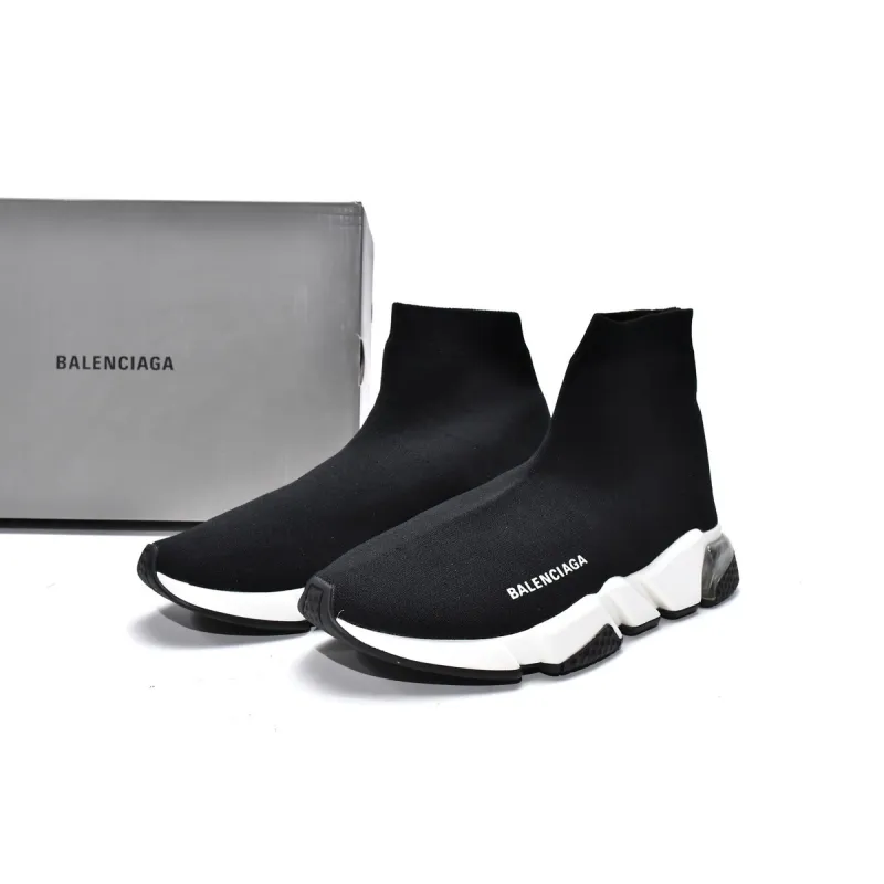 PKGoden Balenciaga socks Sneaker Speed Trainer Black White