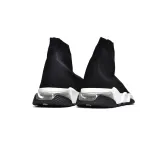 PKGoden Balenciaga socks Sneaker Speed Trainer Black White