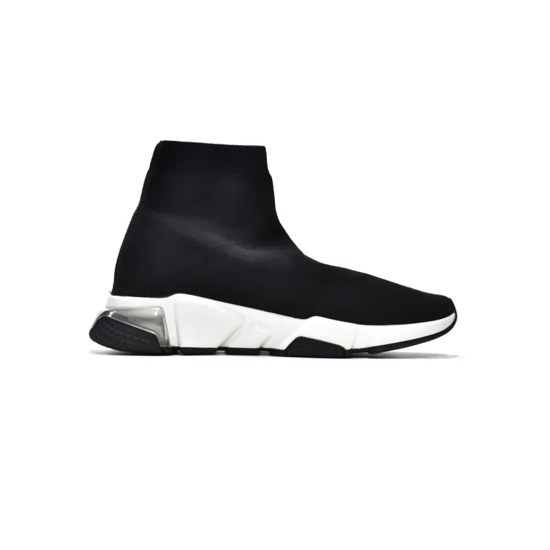 PKGoden Balenciaga socks Sneaker Speed Trainer Black White