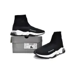 PKGoden Balenciaga socks Sneaker Speed Trainer Black White