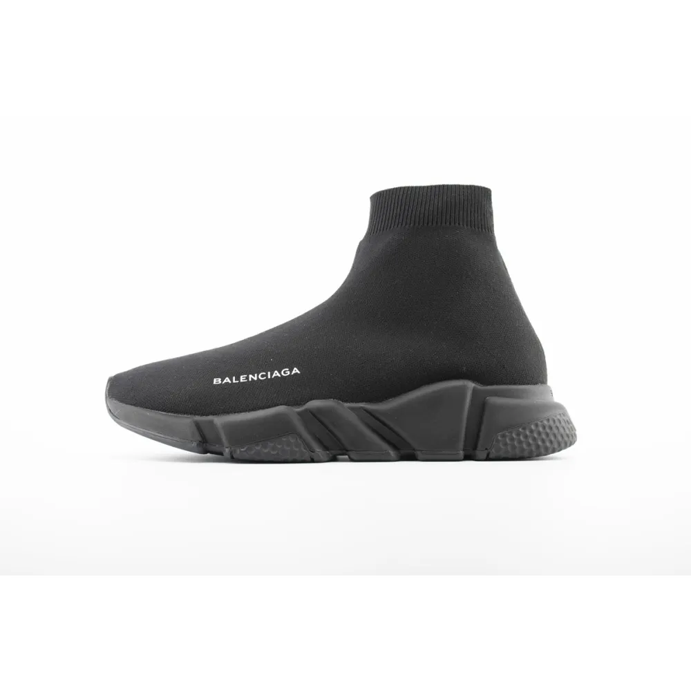 PKGoden Balenciaga socks Sneaker Speed Runner all black
