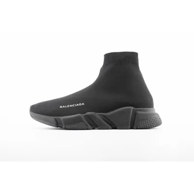 PKGoden Balenciaga socks Sneaker Speed Runner all black 01