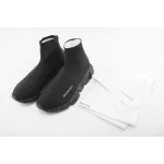 PKGoden Balenciaga socks Sneaker Speed Runner all black