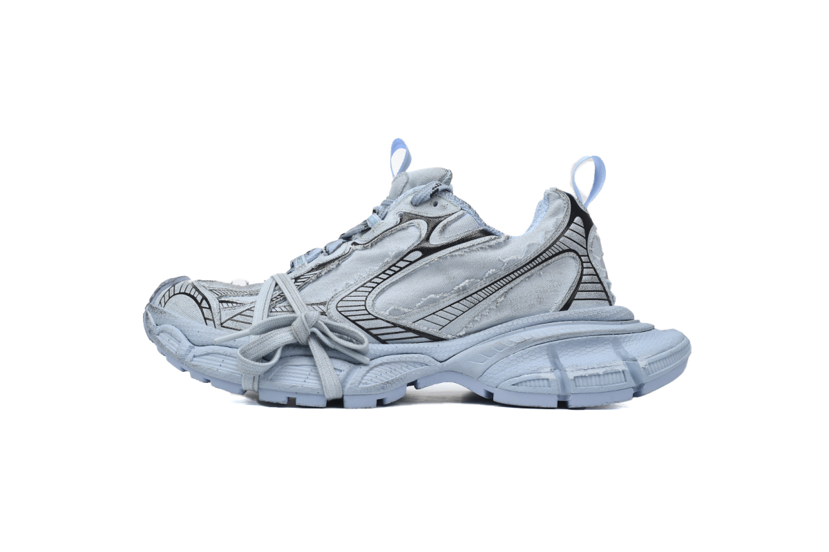 copy of PKGoden Balenciaga 10th Luminous Blue Canvas Blue 734731 W3XDC 4000