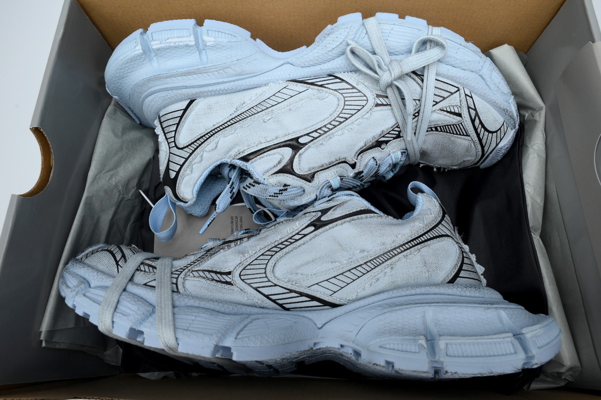 copy of PKGoden Balenciaga 10th Luminous Blue Canvas Blue 734731 W3XDC 4000