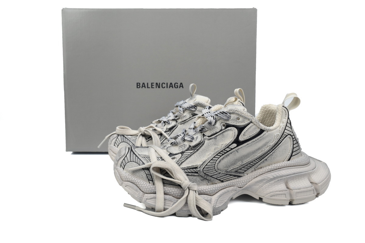 PKGoden Balenciaga 10th Luminous Blue Canvas White 734731 W3XDC 2002