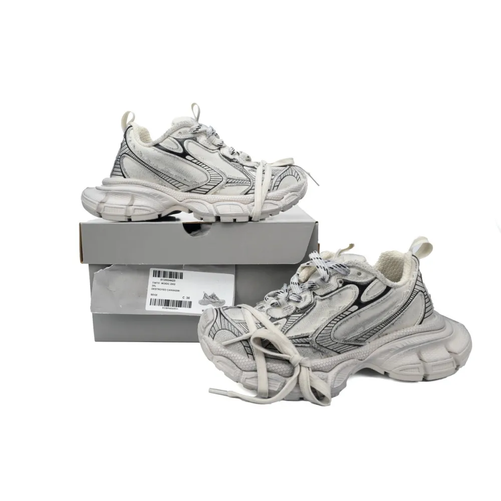 PKGoden Balenciaga 10th Luminous Blue Canvas White 734731 W3XDC 2002