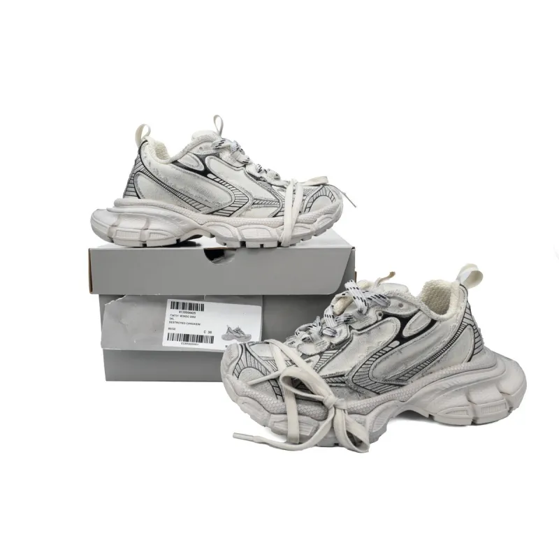 PKGoden Balenciaga 10th Luminous Blue Canvas White 734731 W3XDC 2002