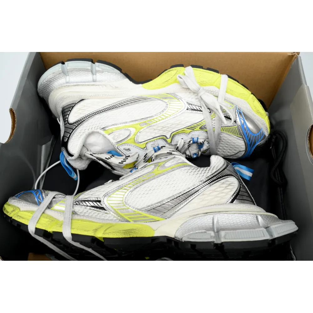 PKGoden Balenciaga 10th Luminous Blue White Fluorescent Yellow 734731 W3XLG 9074
