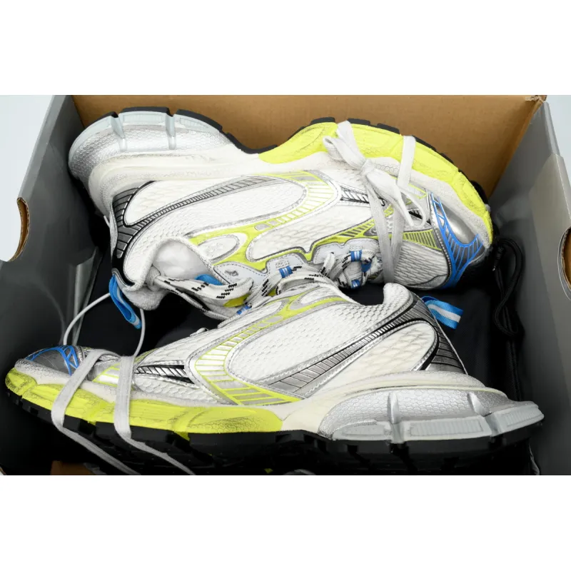 PKGoden Balenciaga 10th Luminous Blue White Fluorescent Yellow 734731 W3XLG 9074