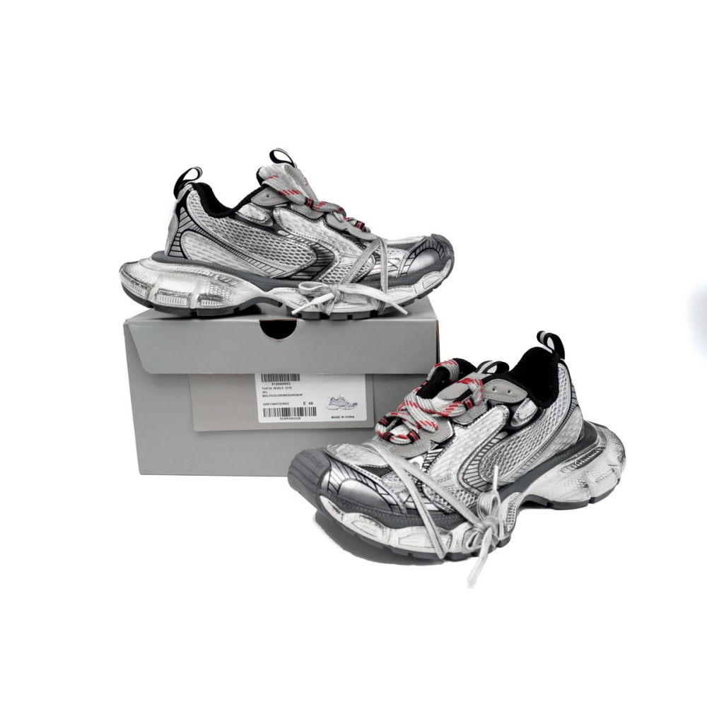 PKGoden Balenciaga 10th Grey Red 542228 W2RB8 2801