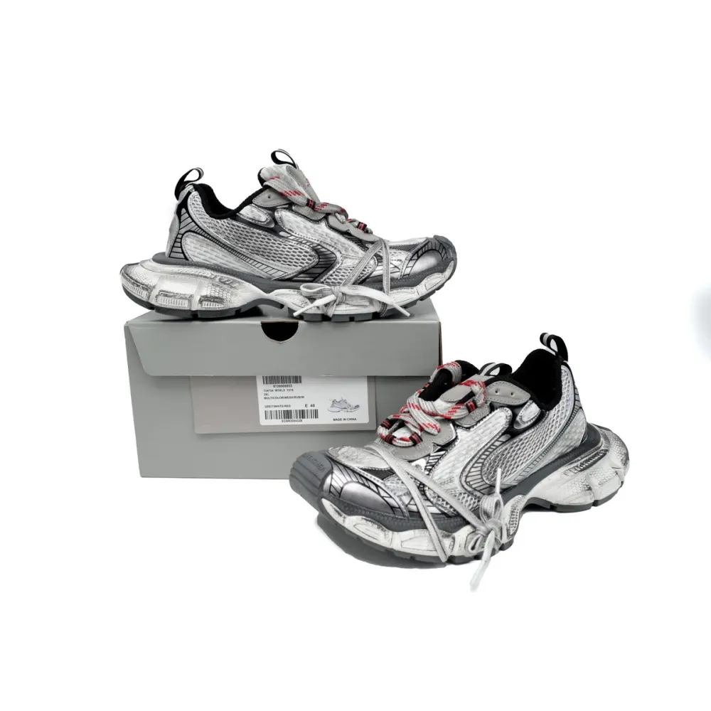 PKGoden Balenciaga 10th Grey Red 542228 W2RB8 2801