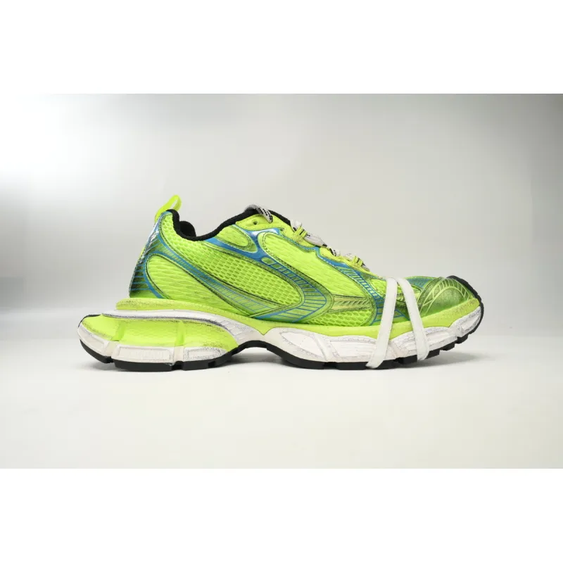 PKGoden Balenciaga 10th Black Black Fluorescent Green 734734 W3XL6 7019