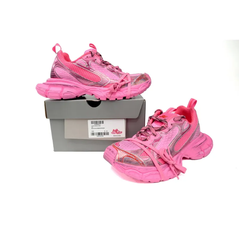 PKGoden Balenciaga 10th Black Black And White Pink 734734 W3XL6 5050