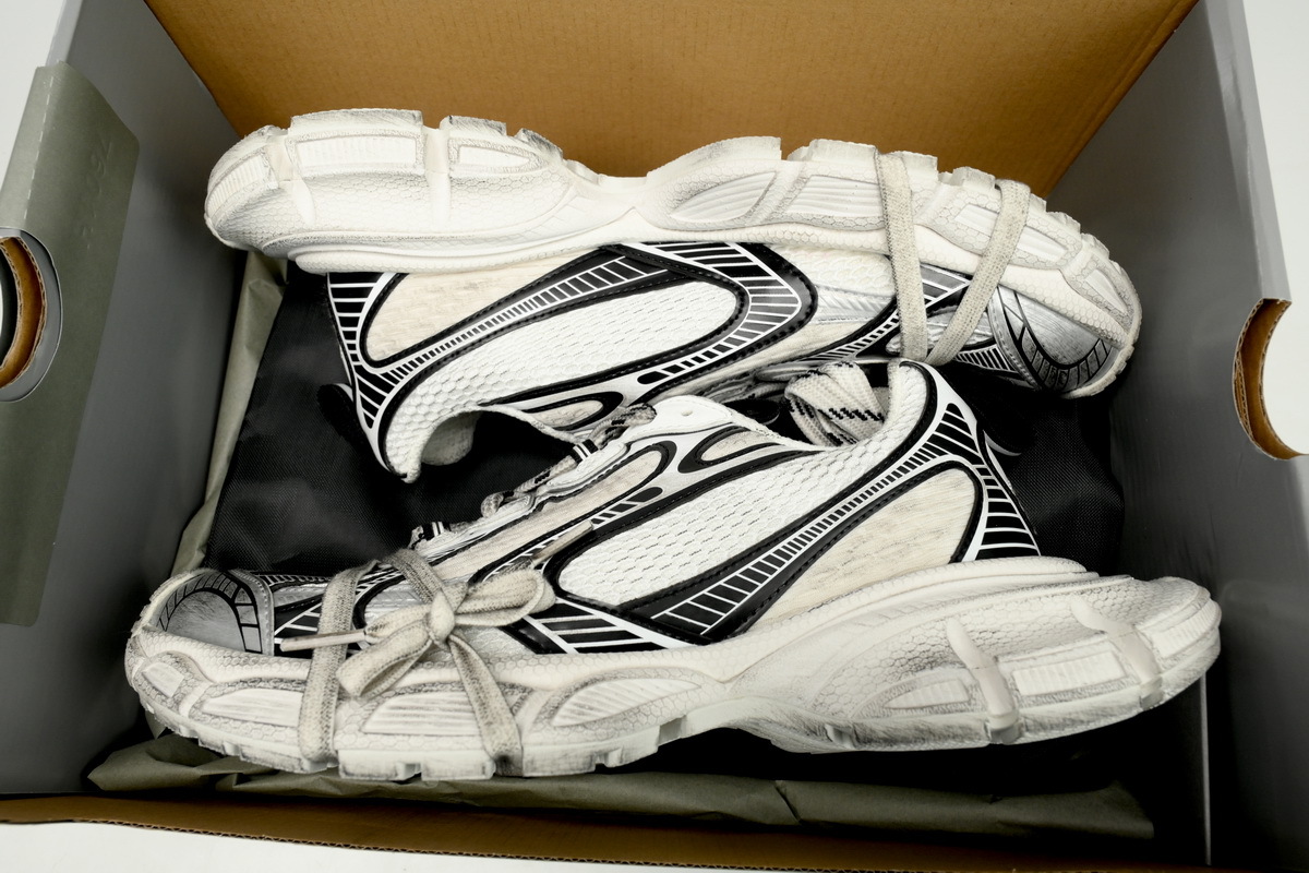 PKGoden Balenciaga 10th White Black Silver 734734 W3XL4 9710