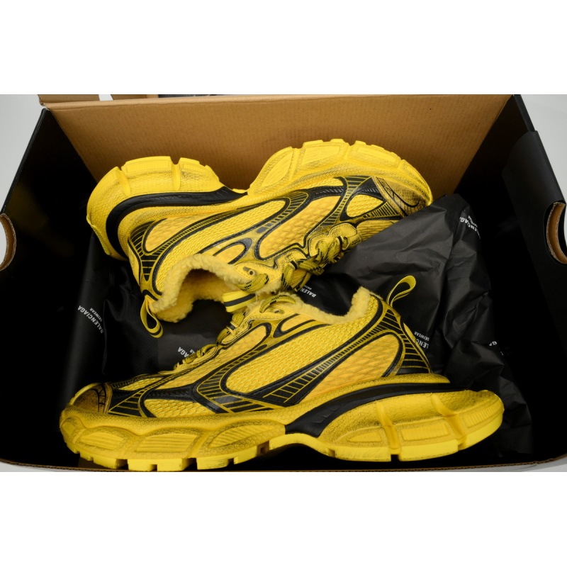 PKGoden Balenciaga 10th Yellow Ice Velvet 766034 WSXR2 7010