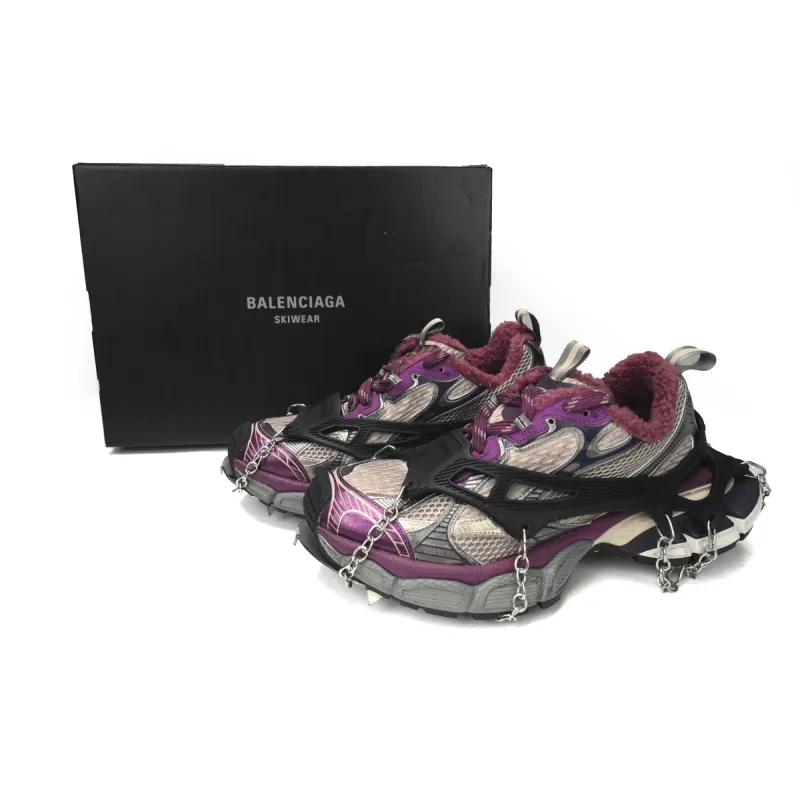 PKGoden Balenciaga 10th Purple Ice Velvet 734734 W3XL2 1269