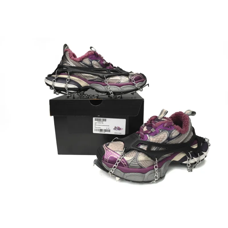 PKGoden Balenciaga 10th Purple Ice Velvet 734734 W3XL2 1269