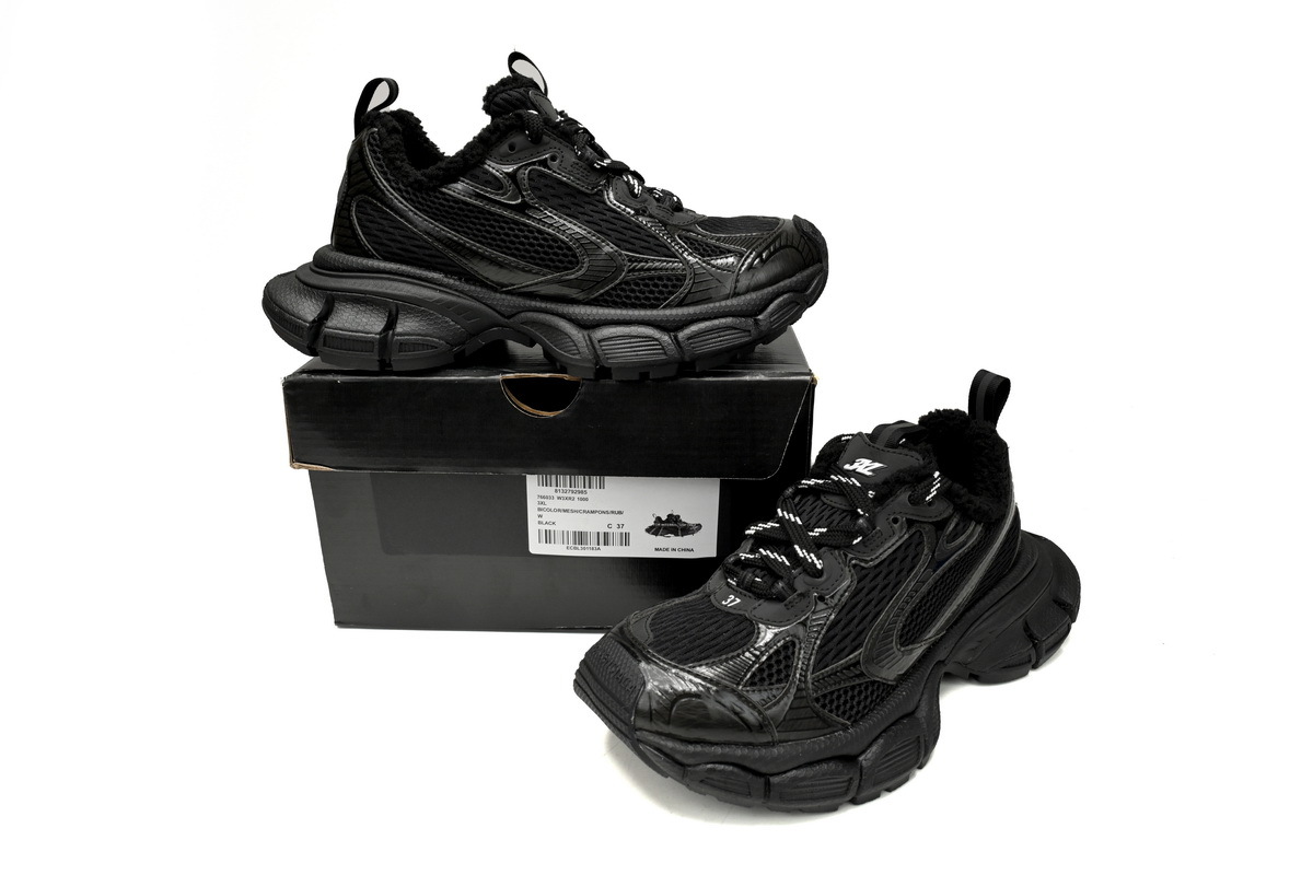 PKGoden Balenciaga 10th Black 734734 W3XL2 1000