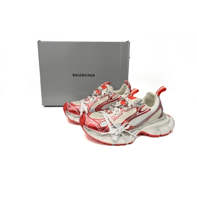 PKGoden Balenciaga 10th White Red 734734 W3XL2 9060 02