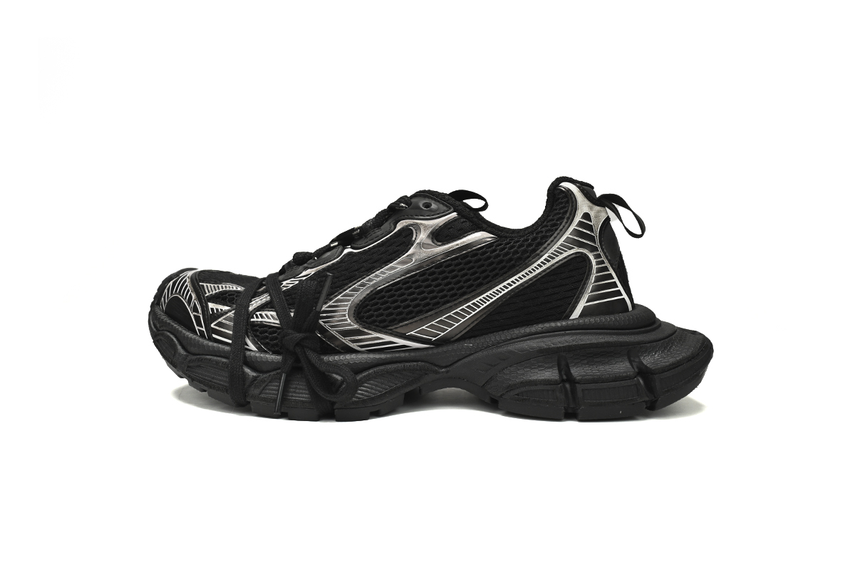 PKGoden Balenciaga 10th Black Silver 734734 W3XL 11090