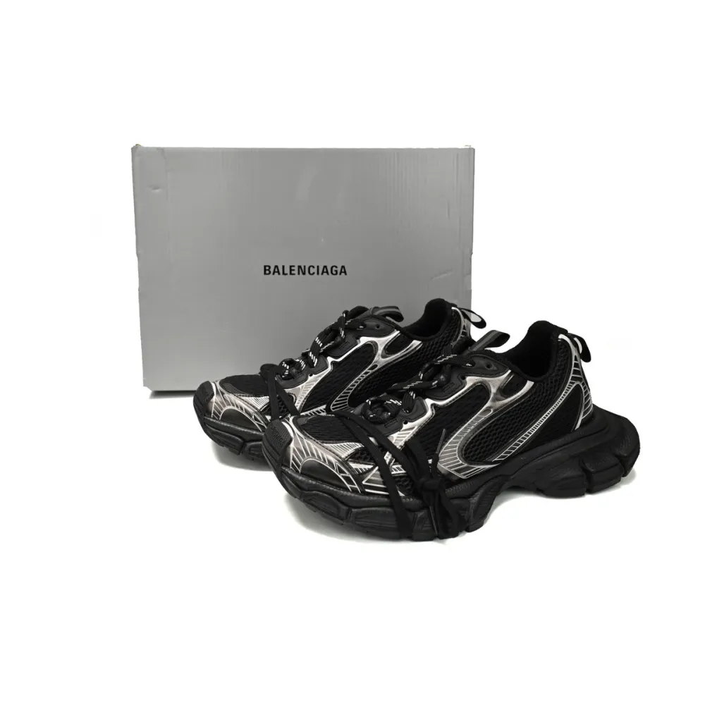 PKGoden Balenciaga 10th Black Silver 734734 W3XL 11090
