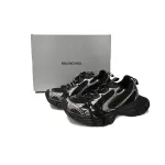 PKGoden Balenciaga 10th Black Silver 734734 W3XL 11090