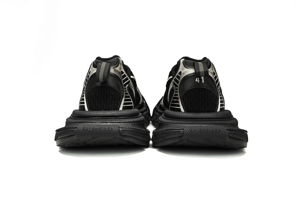 PKGoden Balenciaga 10th Black Silver 734734 W3XL 11090