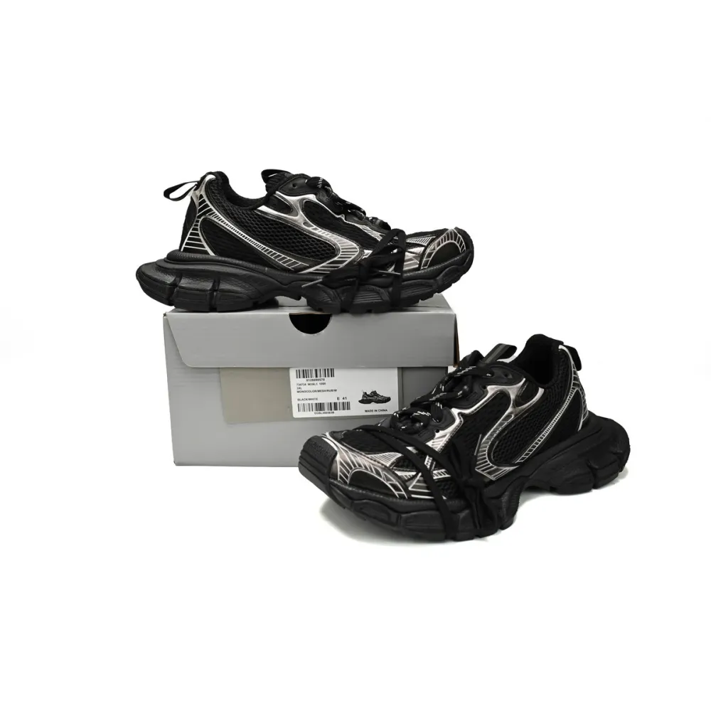 PKGoden Balenciaga 10th Black Silver 734734 W3XL 11090