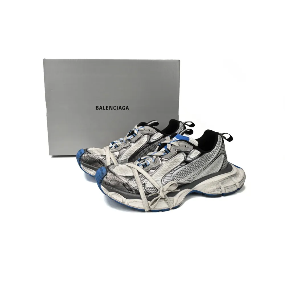 PKGoden Balenciaga 10th White Blue 734731 W3XL5 1214