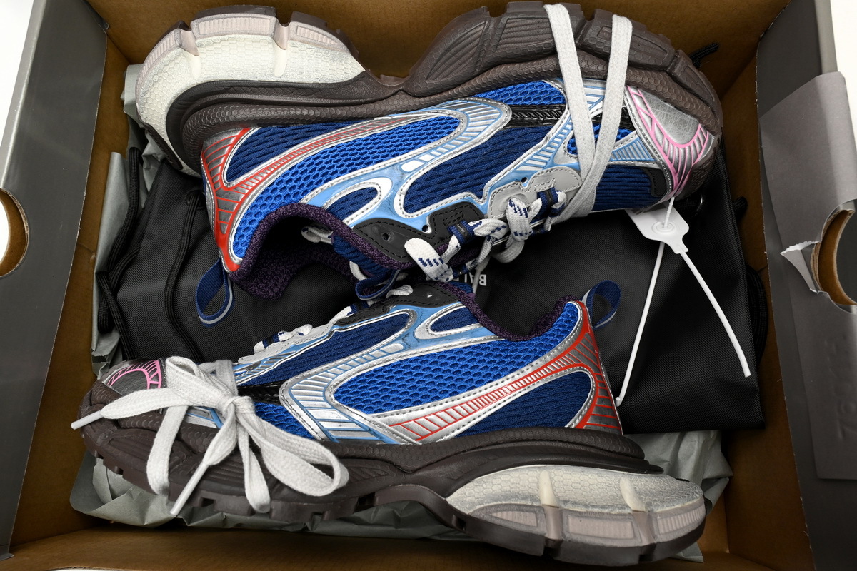 PKGoden Balenciaga 10th Silver Red and Blue 542229 W1RB5 0513