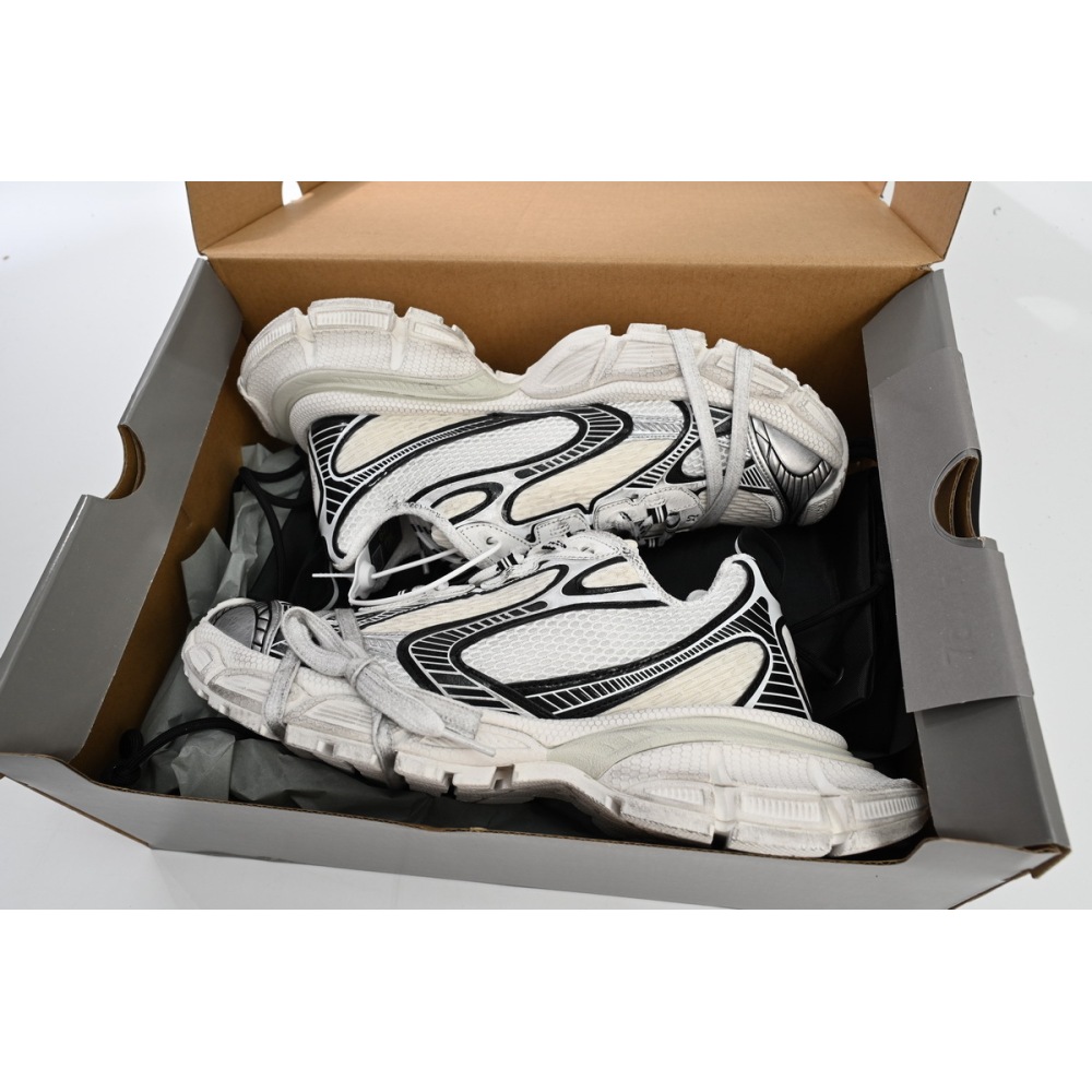 PKGoden Balenciaga 10th Silver Rice White Black 542229 W1RB5 0352