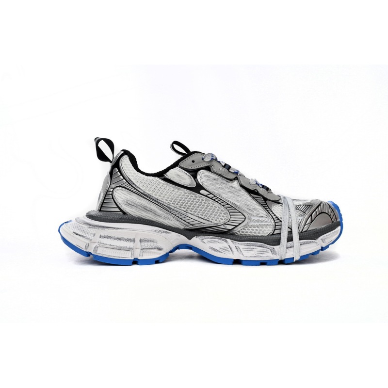 PKGoden Balenciaga 10th Black And White Blue 734734 W3RB7 0226