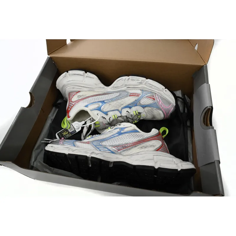 PKGoden Balenciaga 10th White, red And Blue 734734 W3XL5 9645