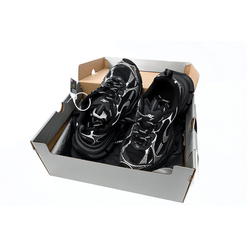 PKGoden Balenciaga 10th Black And White 542228 W2RB8 0102