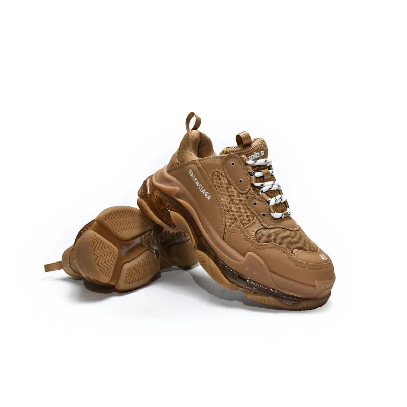 PKGoden Balenciaga Triple S Brown 541624 W2GA1 2706