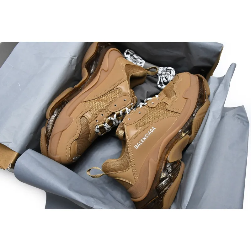 PKGoden Balenciaga Triple S Brown 541624 W2GA1 2706